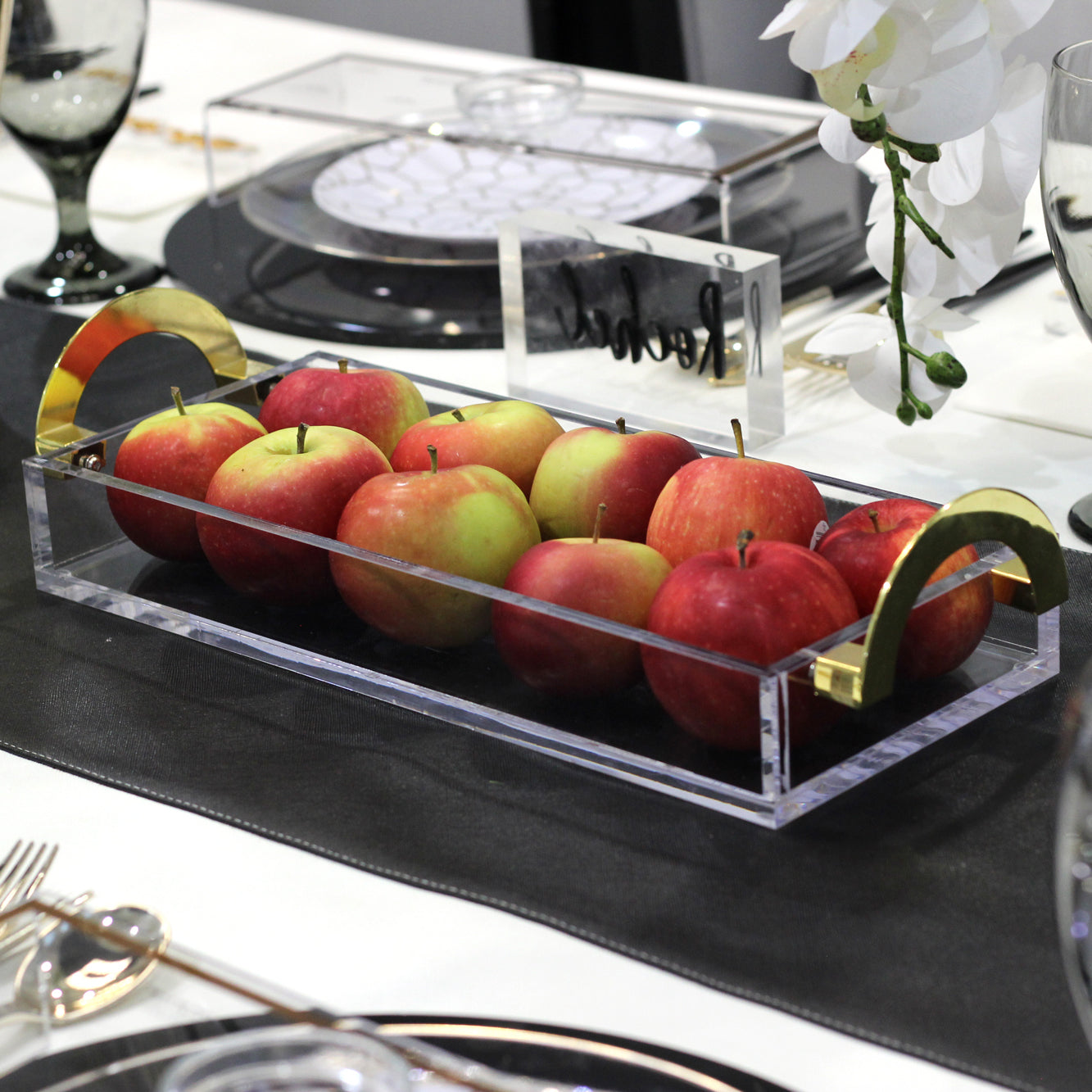 Lux Acrylic Bread Tray