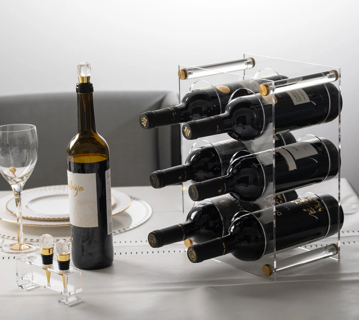 6 Bottle Wine Stand