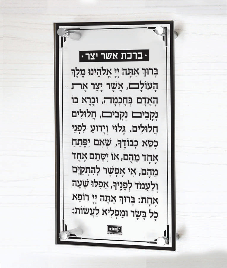 Large Floating Wall hanging Asher Yotzer