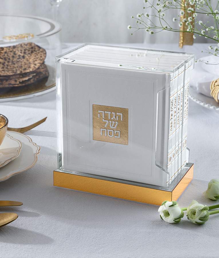 Lucite HardCover Haggados