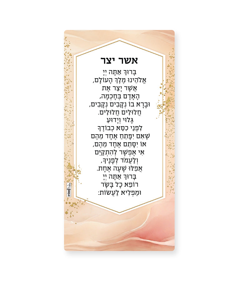 Asher Yatzar Magnet