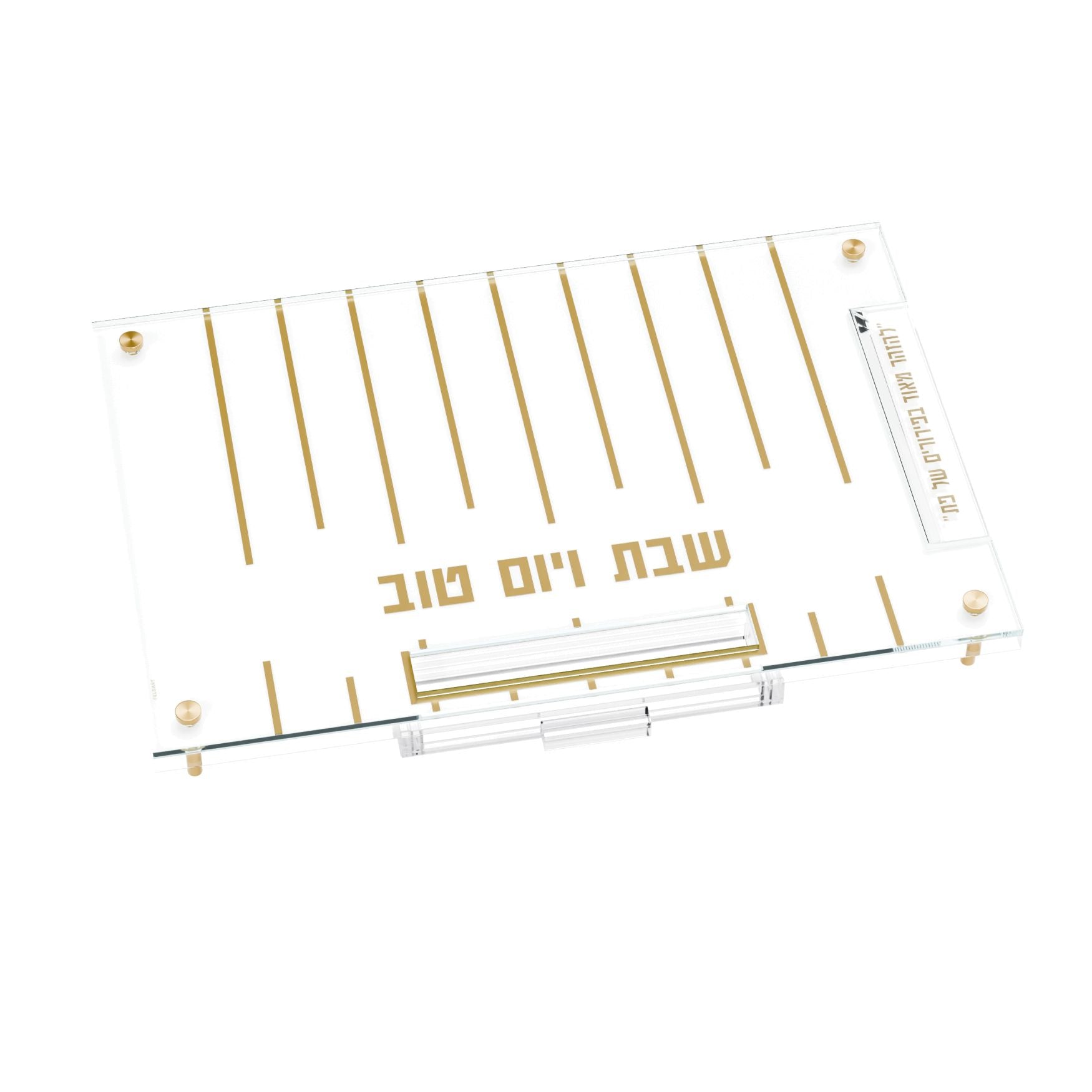 Linear Challa Board with Crumb Drawer