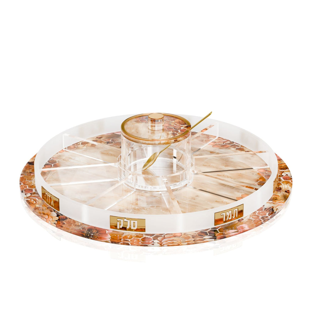 Blush Nectar Simanim Tray