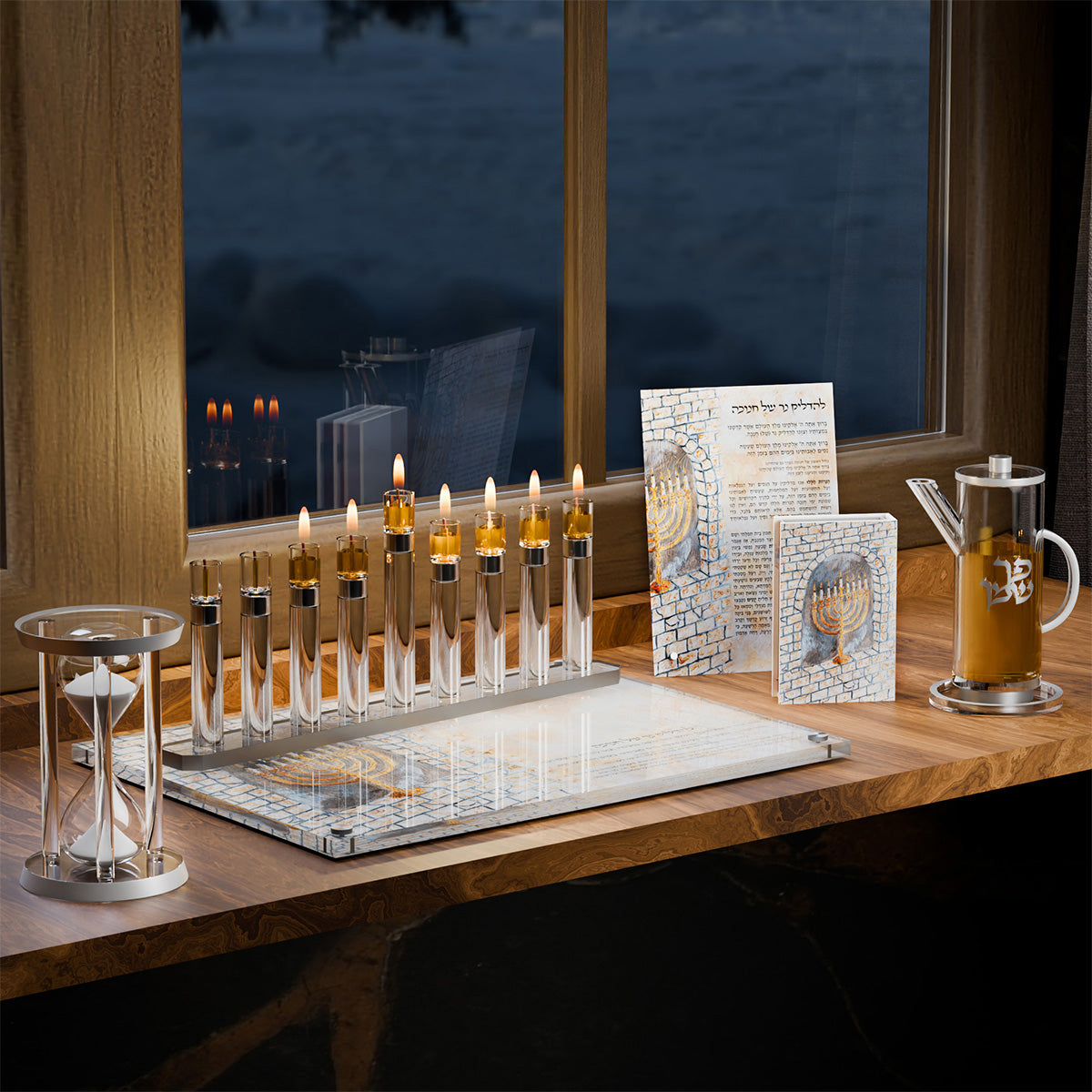 Ancient Yerushalayim Chanukah Matchbox