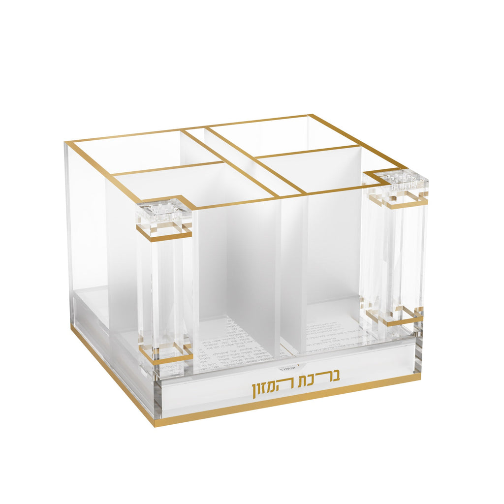 Classic Cutlery Holder with Salt & Bencher Set