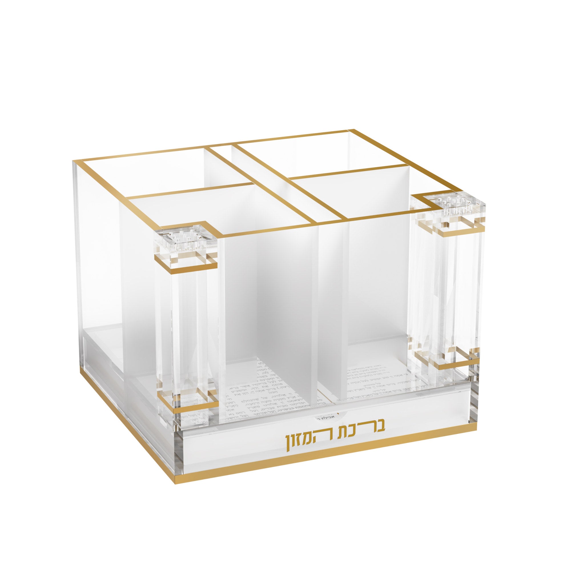 Classic Cutlery Holder with Salt & Bencher Set
