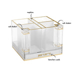 Classic Cutlery Holder with Salt & Bencher Set