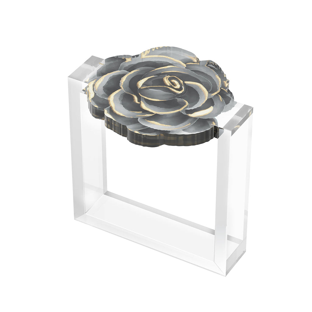 Black Rose Napkin Rings