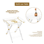 Leatherite Folding Table