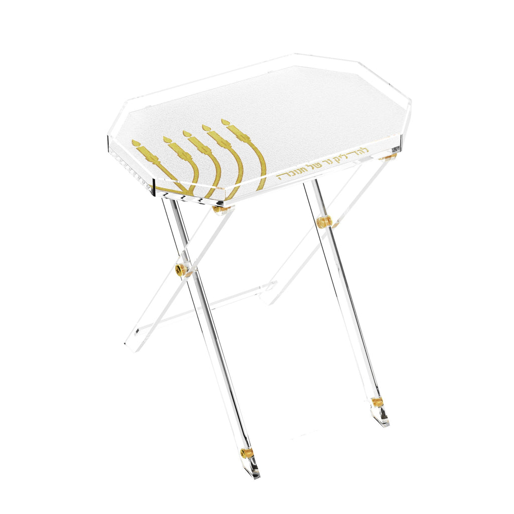 Leatherite Chanukah Table