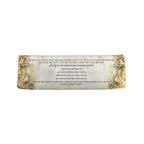 Leather Artwork Havdalah Set - Bronze Fire