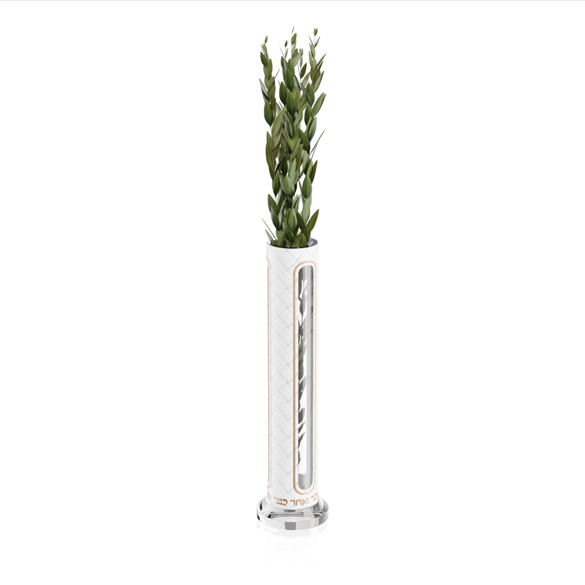 Leatherite Haddasim Vase