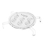 Woven Leather Seder Plate