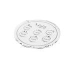 Woven Leather Seder Plate