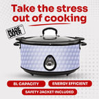 Made Safer 8L Slow Cooker