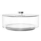 Round Matzah Box with Base