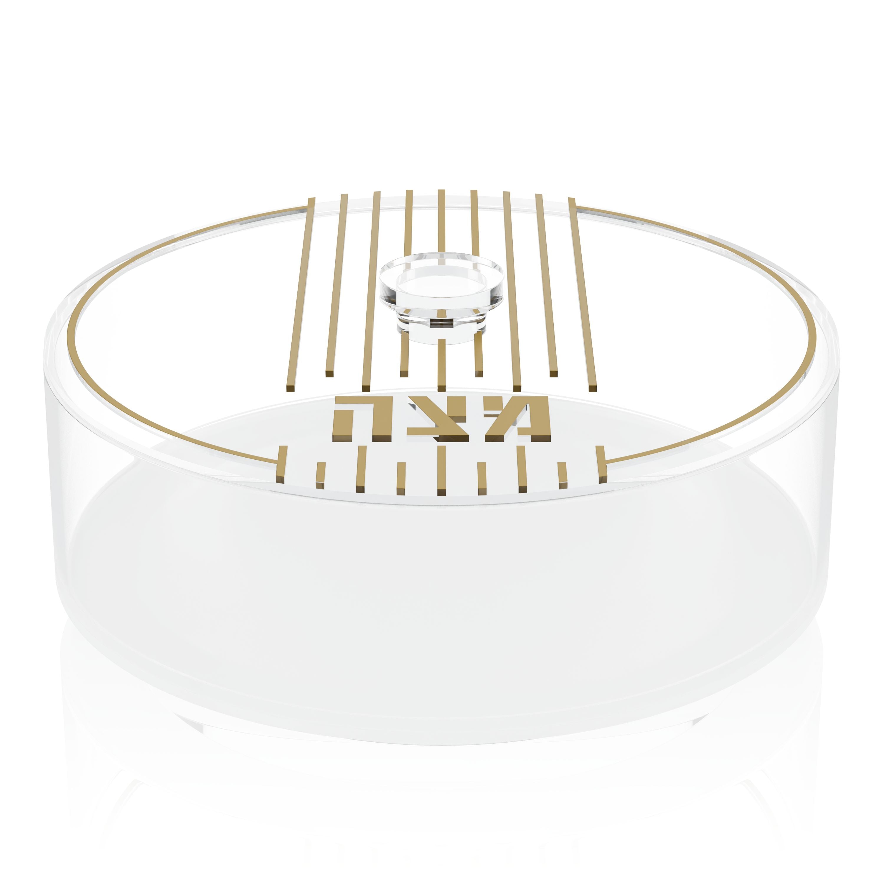 Linear Round Matzah Box