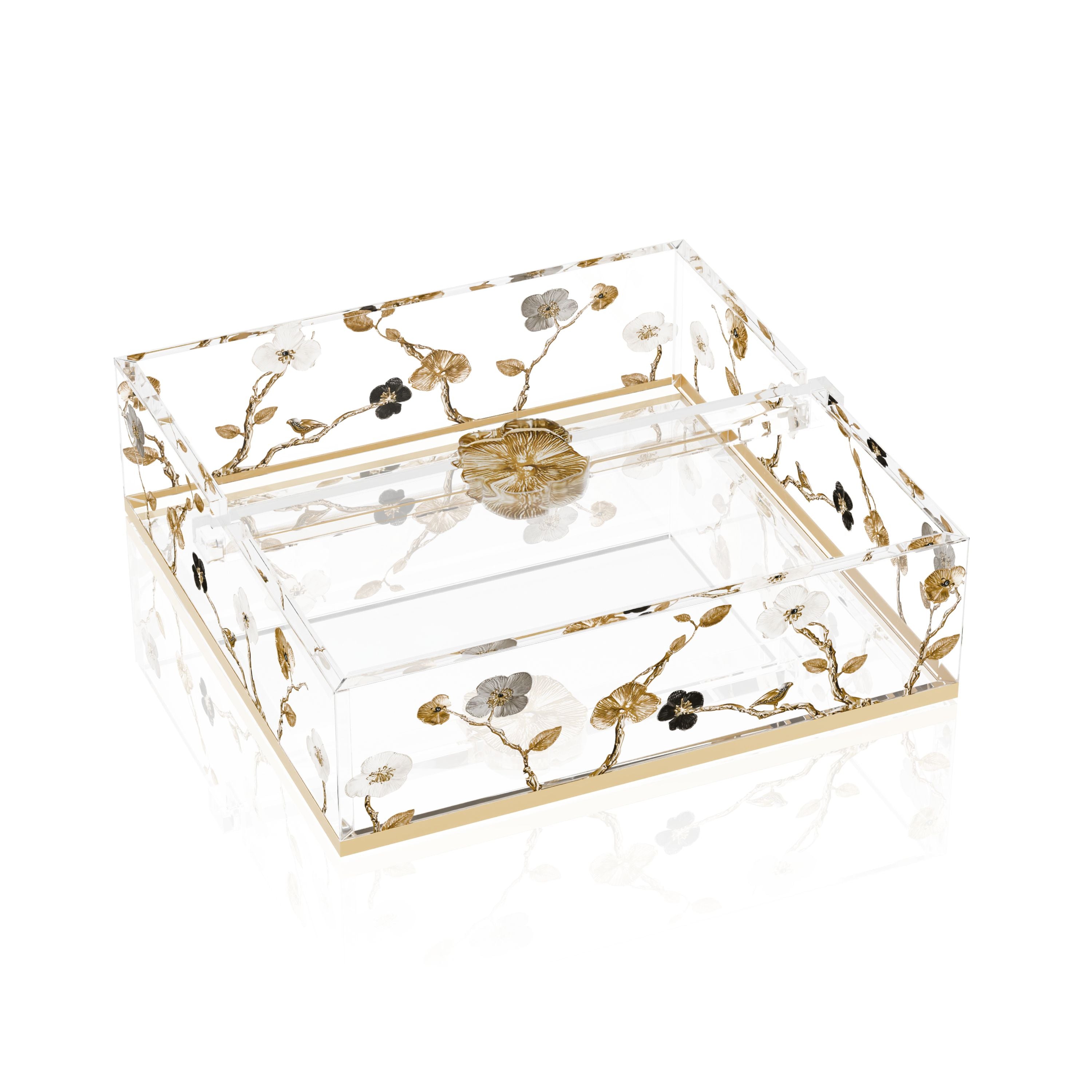 Ornate Garden Napkin Holder