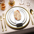 Blush Nectar Simanim Napkin Rings