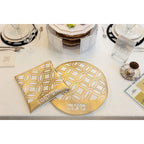 Geometric Laser Cut Pillowcase