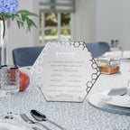 Laser Cut Honeycomb Simanim Card