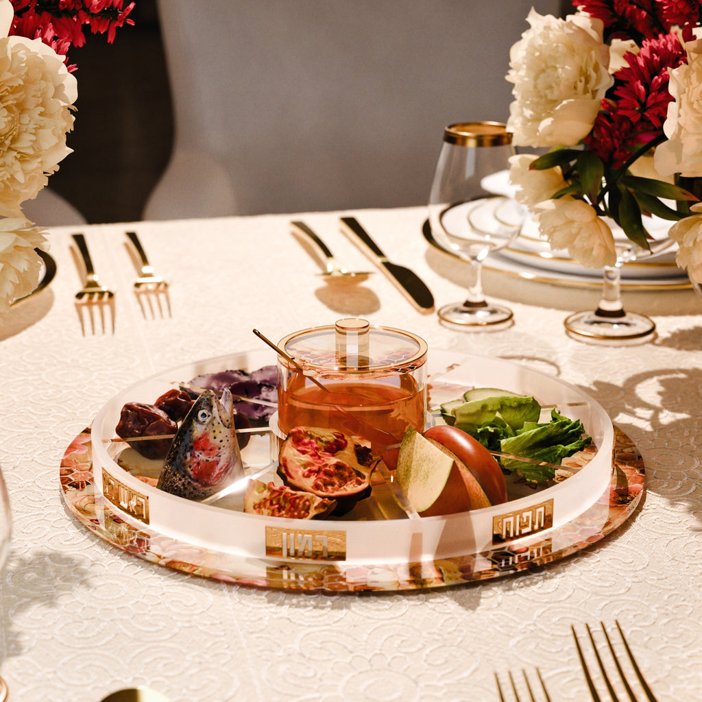 Blush Nectar Simanim Tray