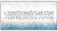 Dancing Chassidim Canvas Painting