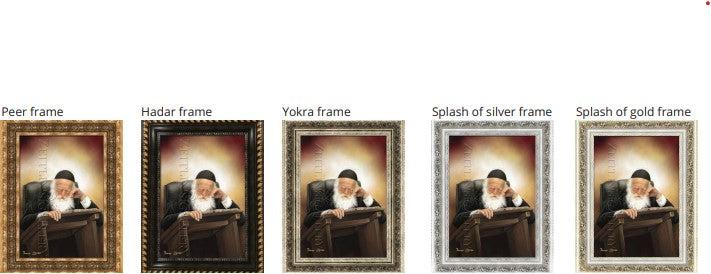 Rabbi Chaim Kanievsky Portrait - Canvas Painting