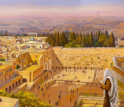 View from Jerusalem Roofs Painting