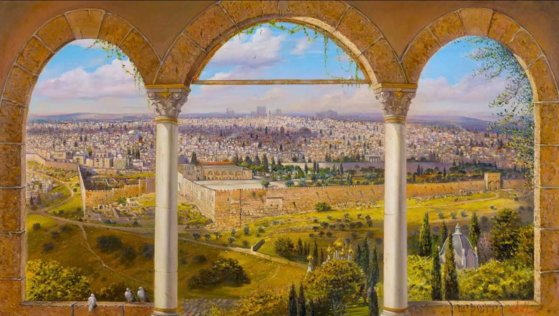 If I Forget You Jerusalem Painting