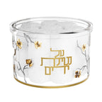Golden Branch Towel Box