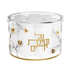 Golden Branch Towel Box