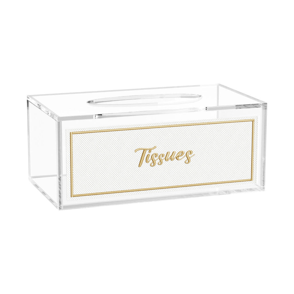 Leatherite Tissue Box