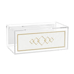 Double Leatherite Tissue Box