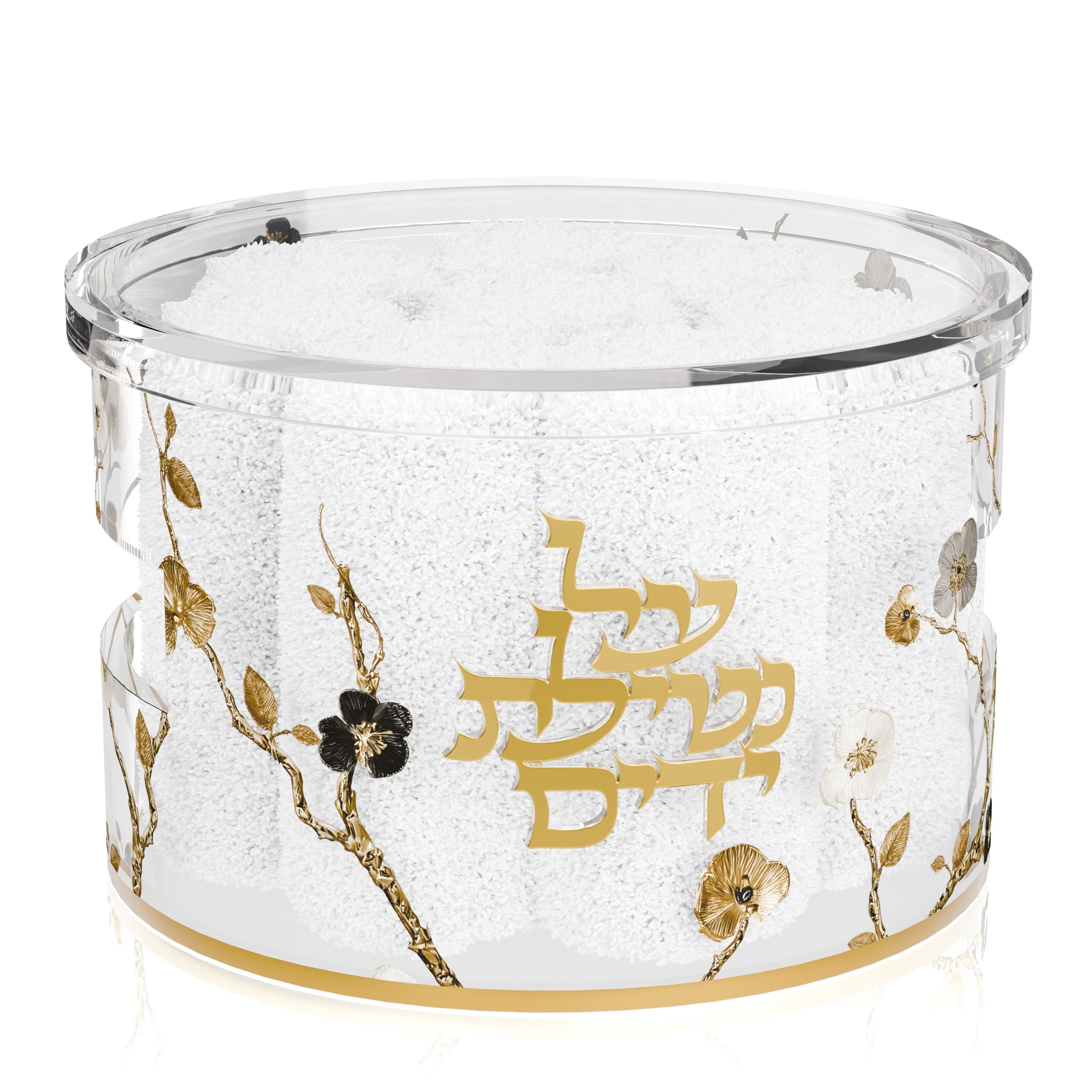 Ornate Garden Towel Box