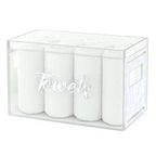 Towel Box with Towels