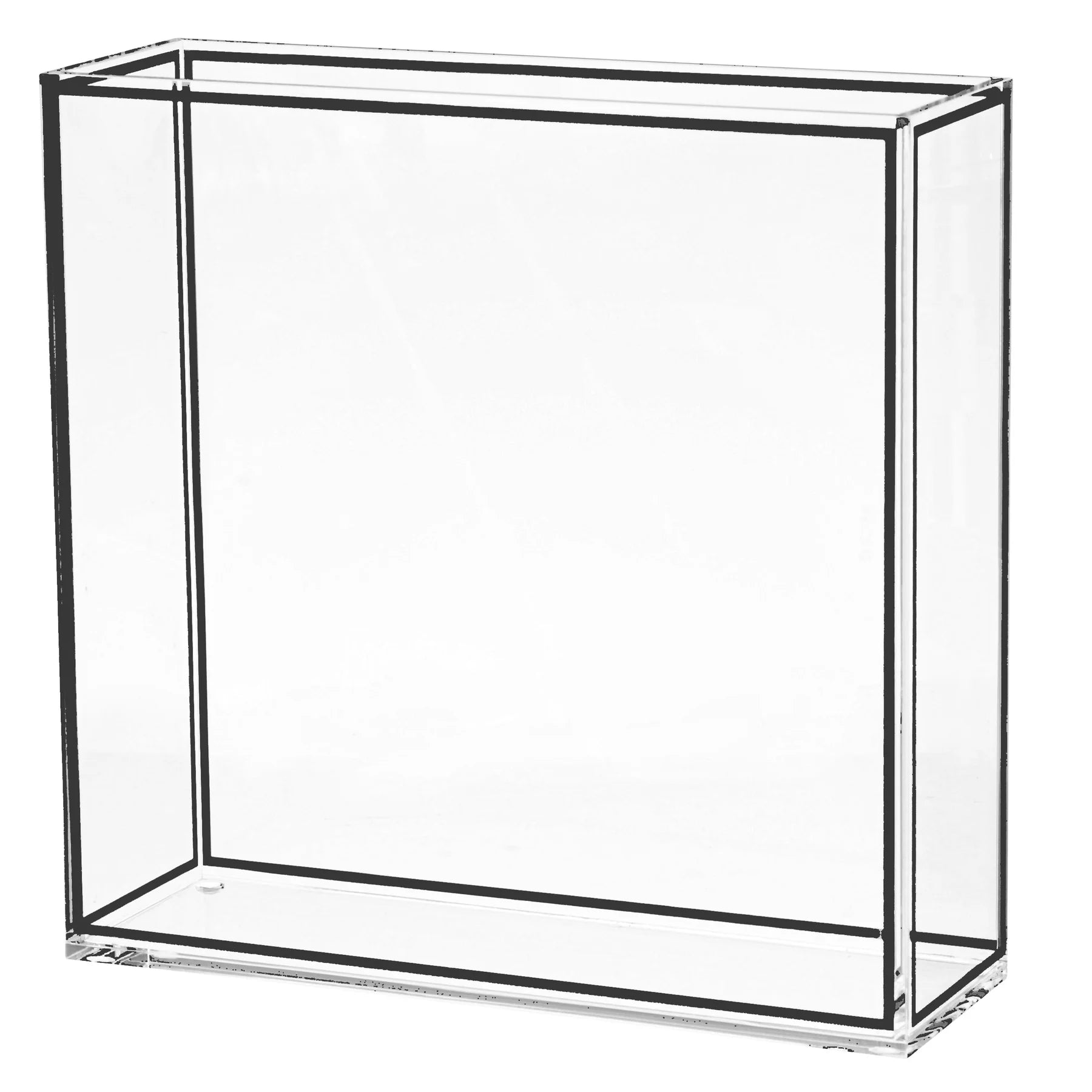 Rectangle Outline Vase