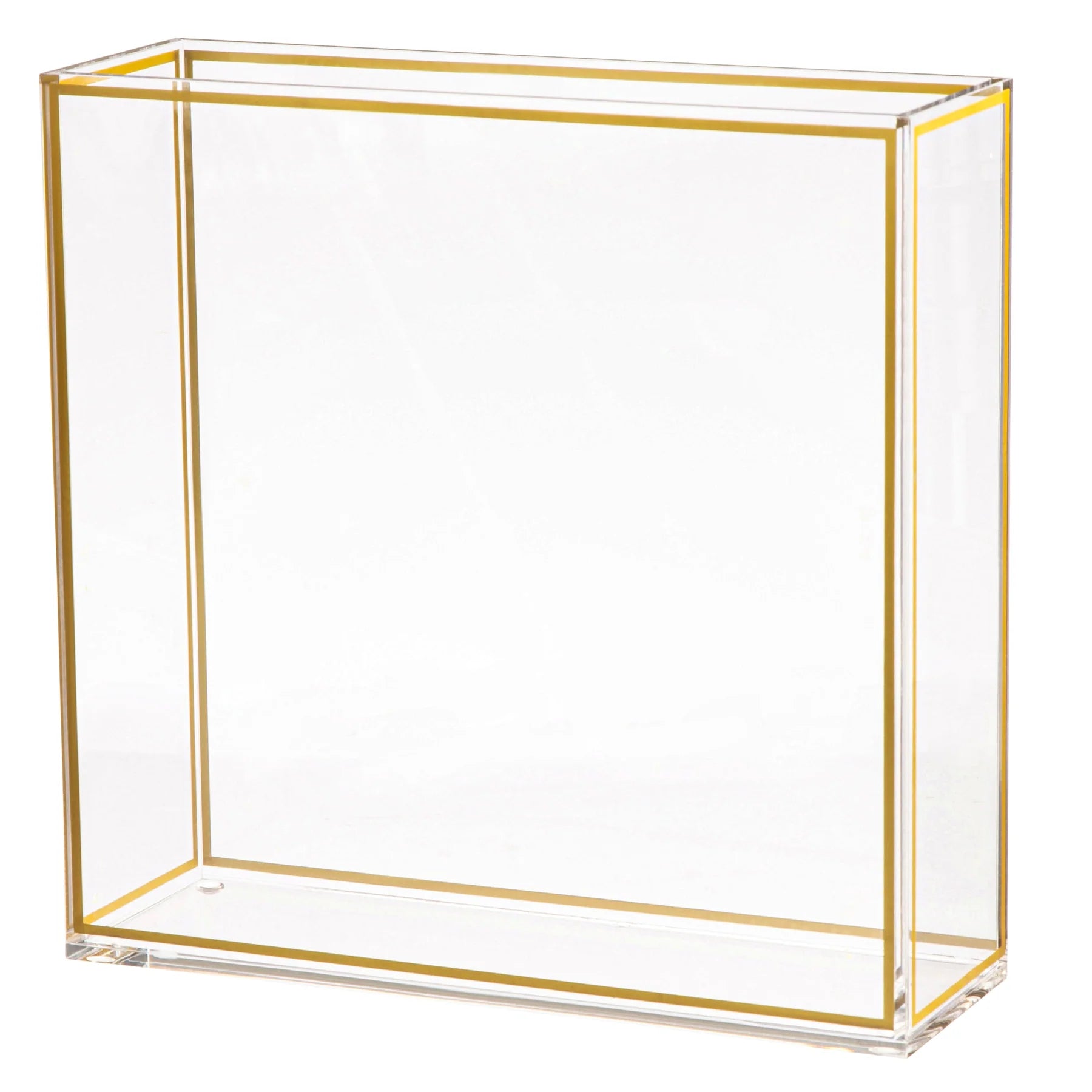 Rectangle Outline Vase
