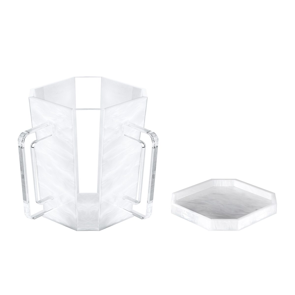 Washing Cup Base - White Pearl