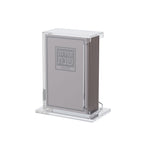 Swivel Softcover Leather & Lucite Zemiros Set