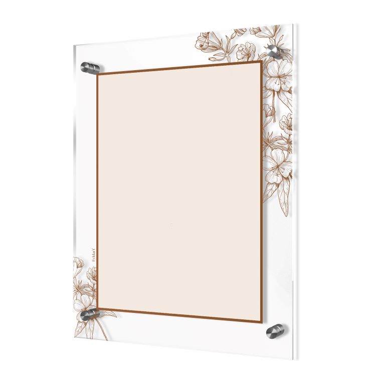 Custom Gold Floral