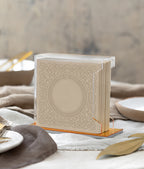 Faux Leather Lacey Lucite Haggadah